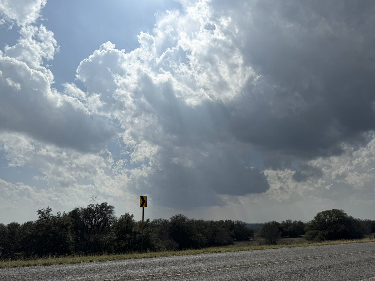 Looking at some cells down near Robert Lee and Blackwell, Texas.