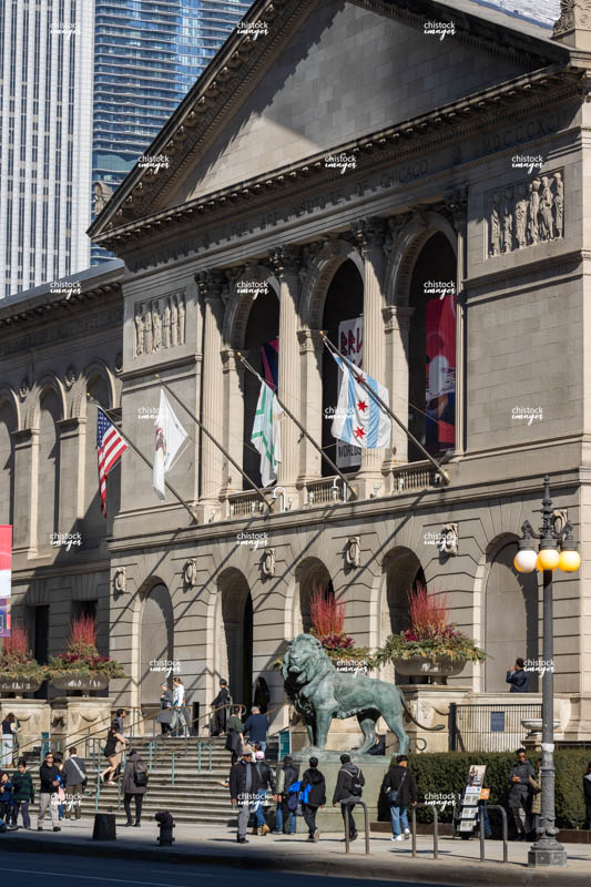Art Institute of Chicago on Michigan Avenue
Architectural Style: Beaux-Arts
Construction End: 1893

chistockimages.com/building/art-i…