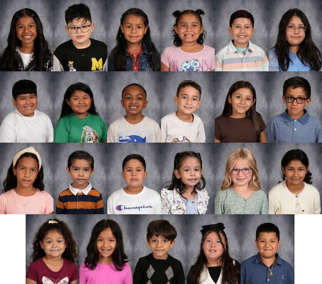 Felicidades a todos nuestros estudiantes del mes de febrero, que incluye a estos alumnos sonrientes de <a href="/CunninghamD86/">CunninghamElementary</a>. joliet86.org/article/2759449
