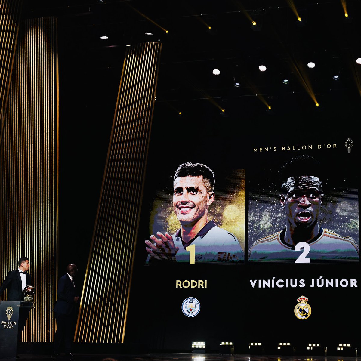 Hubiera pagado por ver la reacción de Vinicius Jr en la gala si Fabrizio Romano no hubiera filtrado que ganó Rodri.