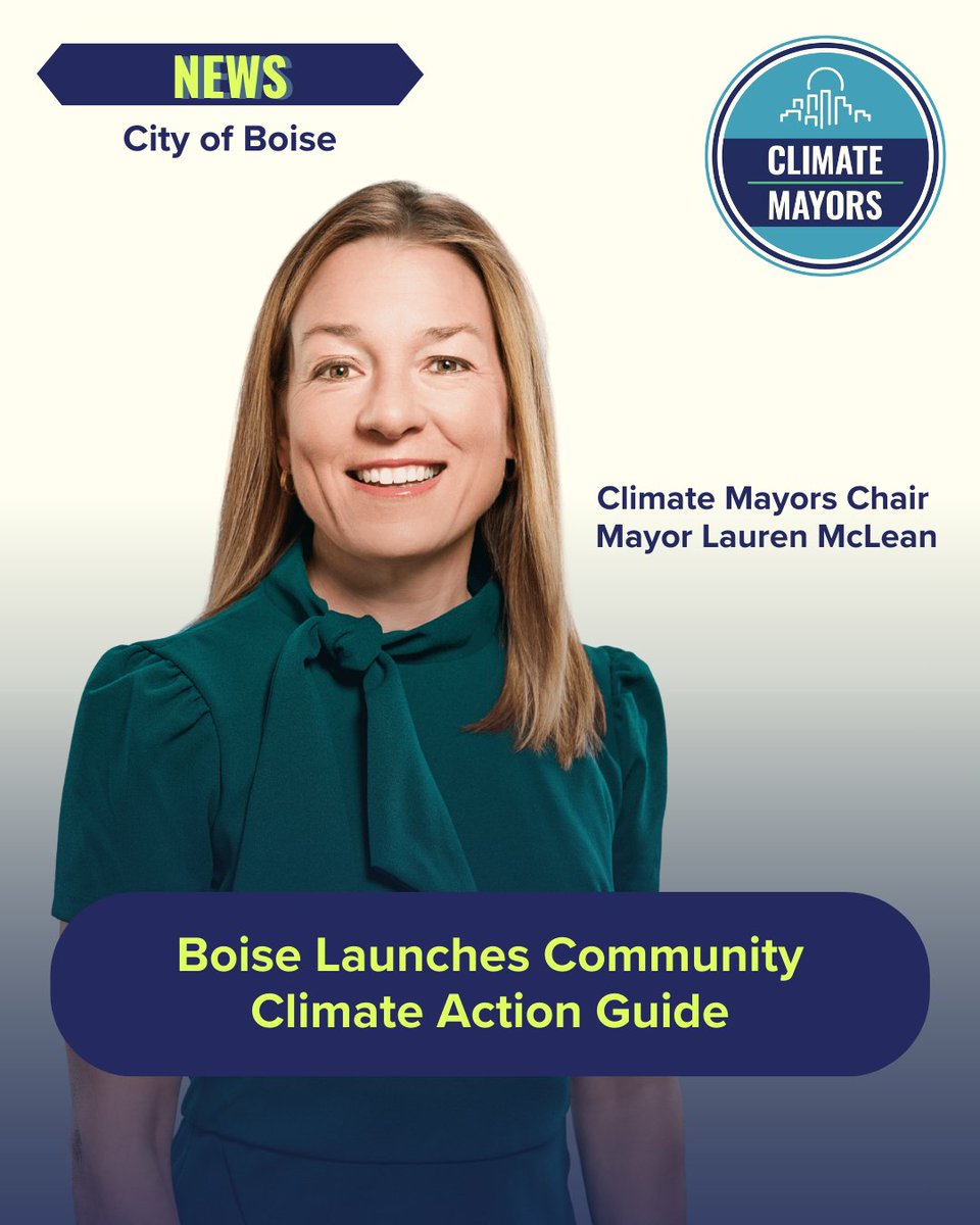 The Climate Mayors tweet media