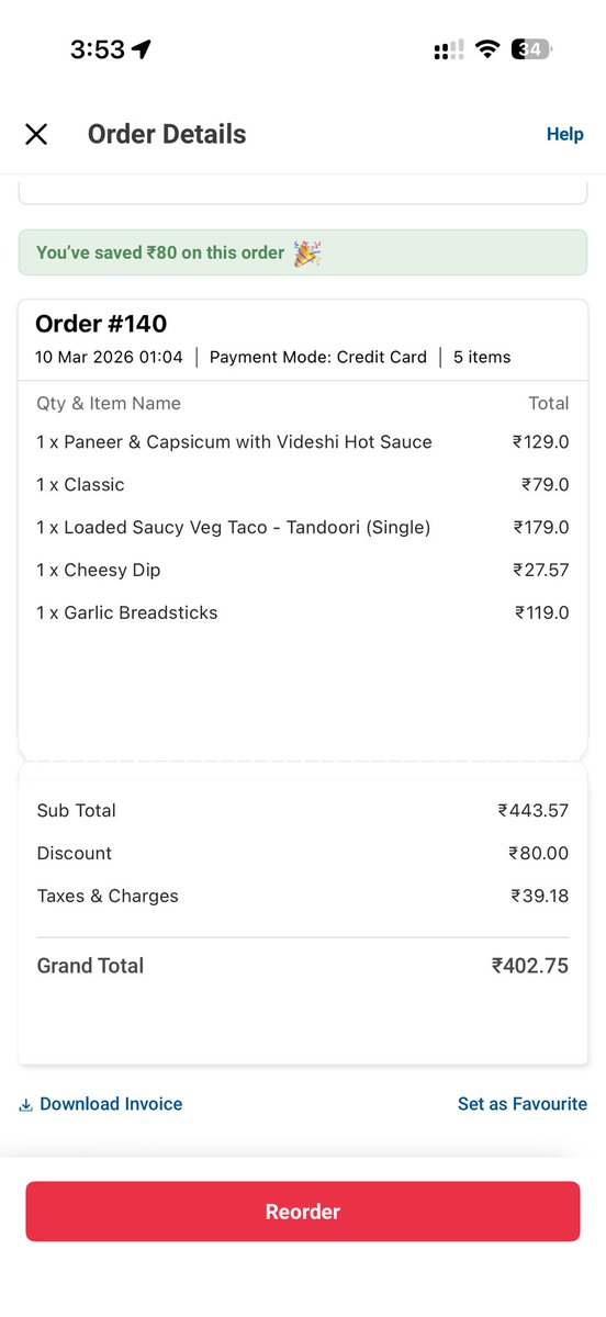 PansariVinit's tweet photo. Dear @dominos_india,  

Sending a non-veg pizza instead of a veg order is not a “small mistake”.  

For vegetarians this is a serious issue. Basic order checks clearly didn’t happen today.  

Expecting better standards from Domino’s. Extremely disappointing experience. https://t.co/EiptGjUTzW