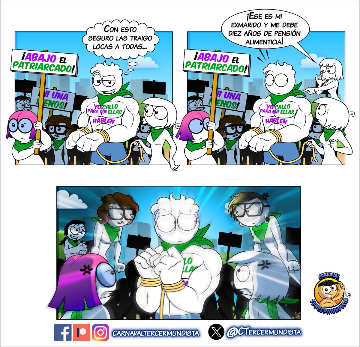 Carnaval Tercermundista tweet media