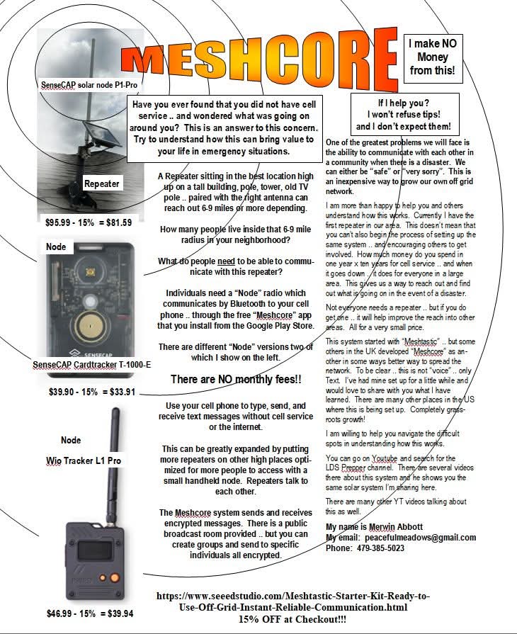 Matthew Foutch AE4JC tweet media