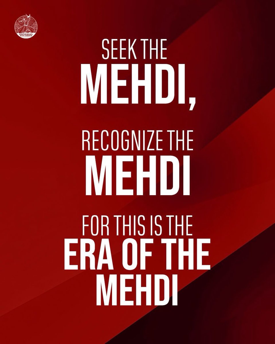 Seek the Mehdi, recognize the Mehdi-for this is the era of the Mehdi. Otherwise, despite your piety and worship, you will die the death of ignorance.

#YounusAlGohar 

#armageddon #IsMehdiHere?  #iranwar #ImamMehdiGoharShahi