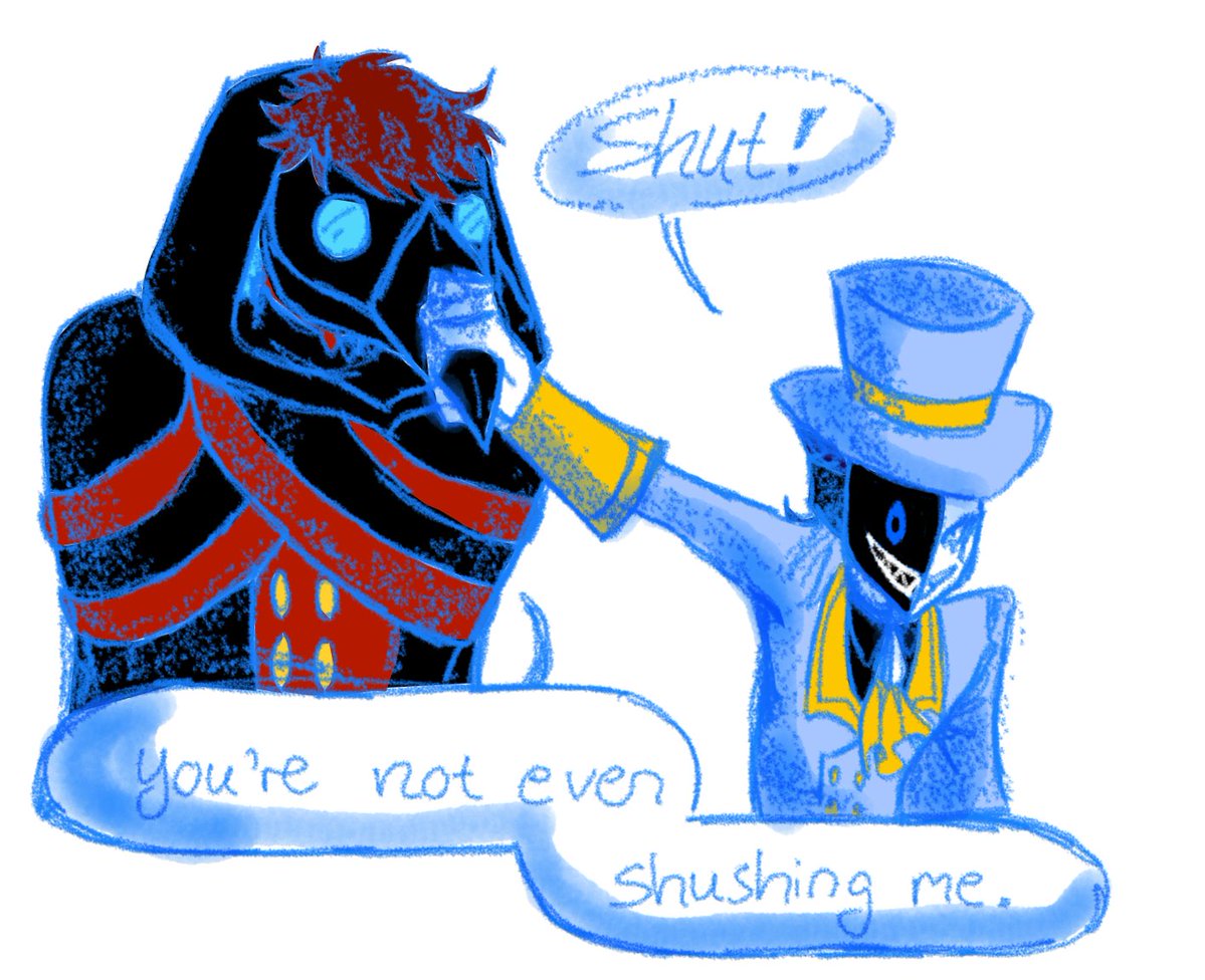 They love him :3c🖤 don't worry
#thefreakcircus #tfcdoctor