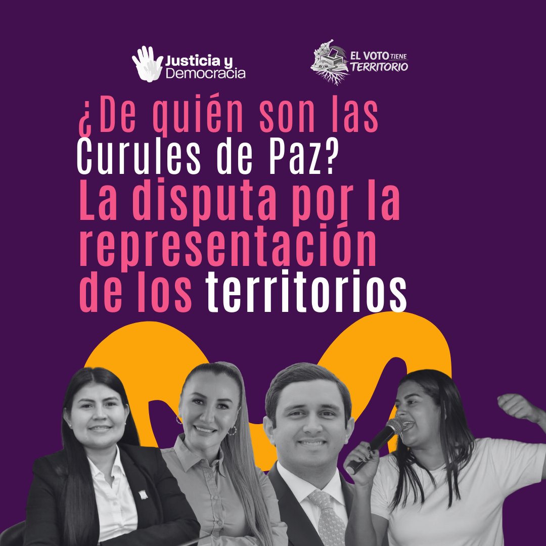 corjusticia's tweet photo. 1️⃣¿De quién son realmente las Curules de Paz?
Las CITREP se crearon para que los territorios más afectados por el conflicto armado tuvieran voz directa en el Congreso. Pero la realidad política ha abierto un debate profundo sobre su representación.
#CITREP #ElVotoTieneTerritorio https://t.co/qeb005km9Y