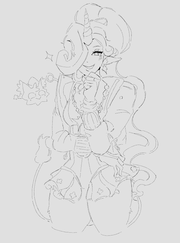 arizonadrink099's tweet photo. my beautiful unicorn queen #deadlock #deadlockfanart https://t.co/fkFA99OOMi