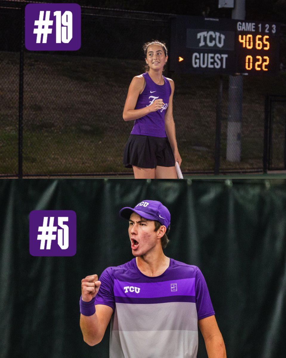 TCU Women's Tennis tweet media