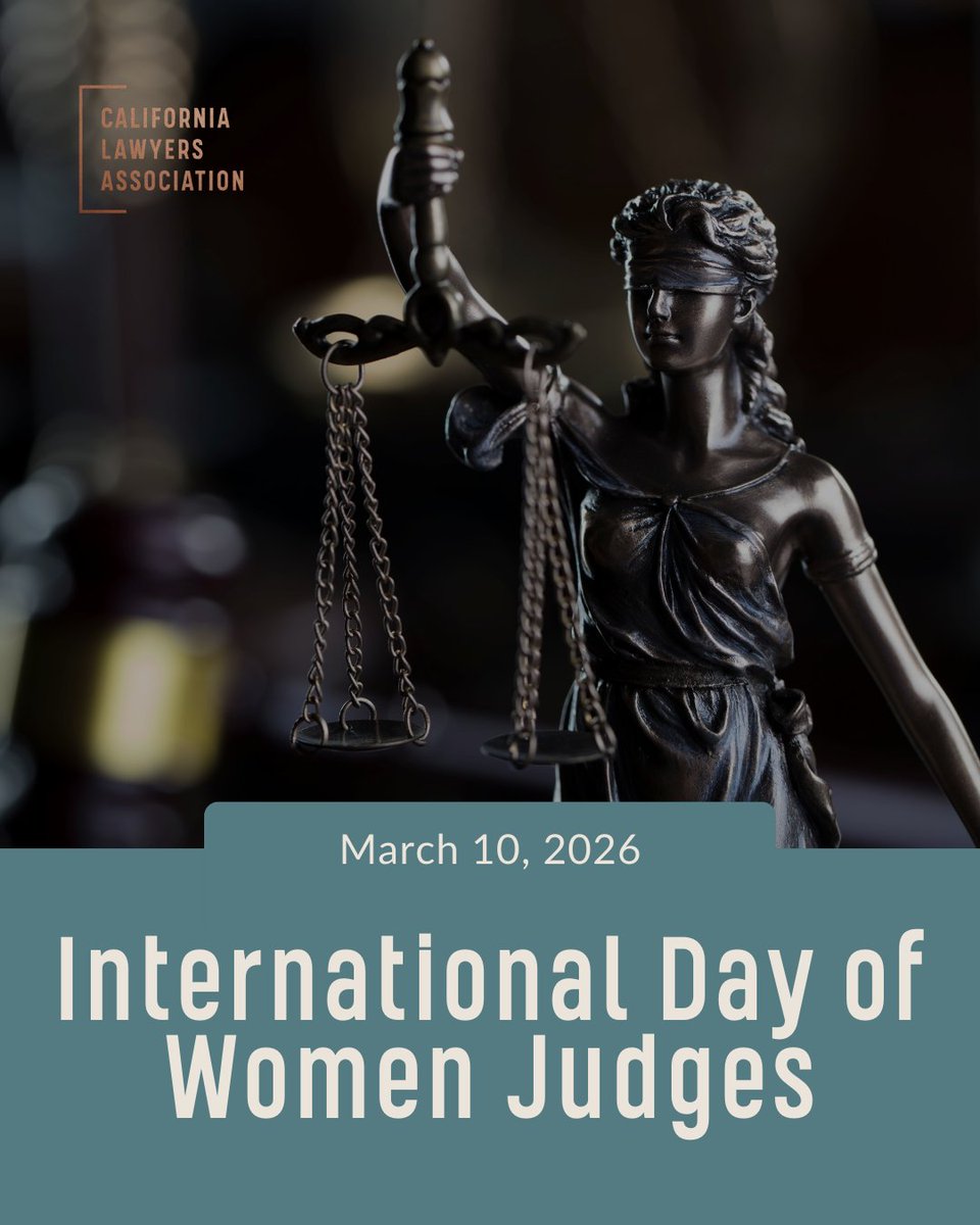 California Lawyers Association tweet media