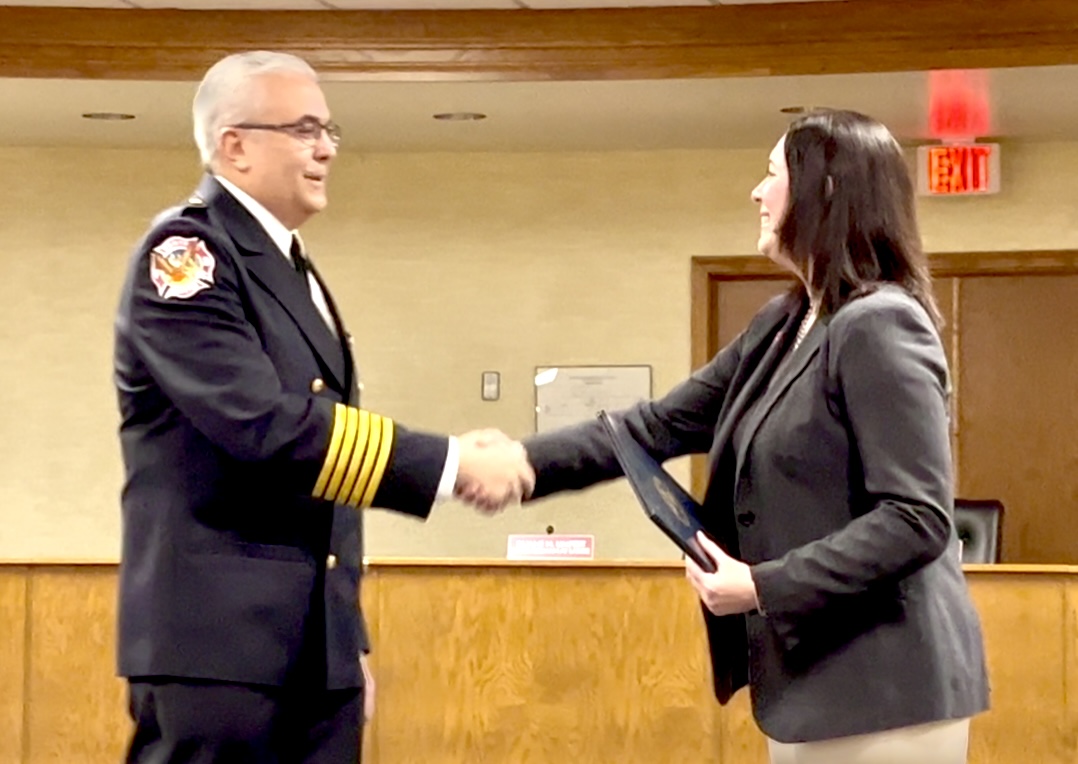 NorthOlmsted_OH's tweet photo. A New Chapter for Our Fire Department

Please join us in congratulating Chief Strazzo on becoming our new Fire Chief and wishing Chief Schepp a happy and well-deserved retirement starting March 20th! https://t.co/clfbF5gPze