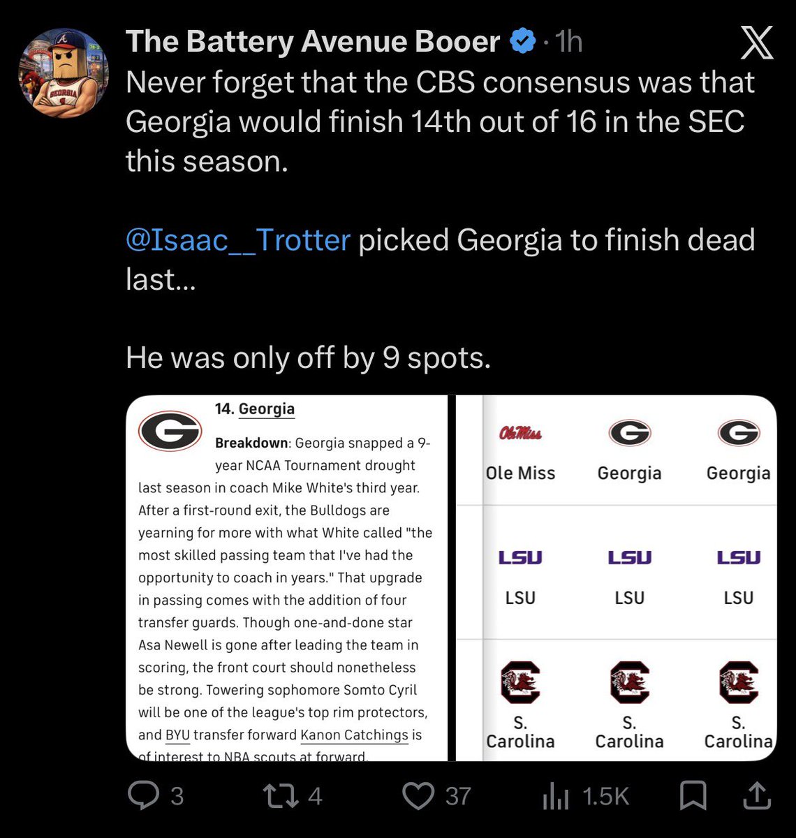 Jon Tweets Sports tweet media