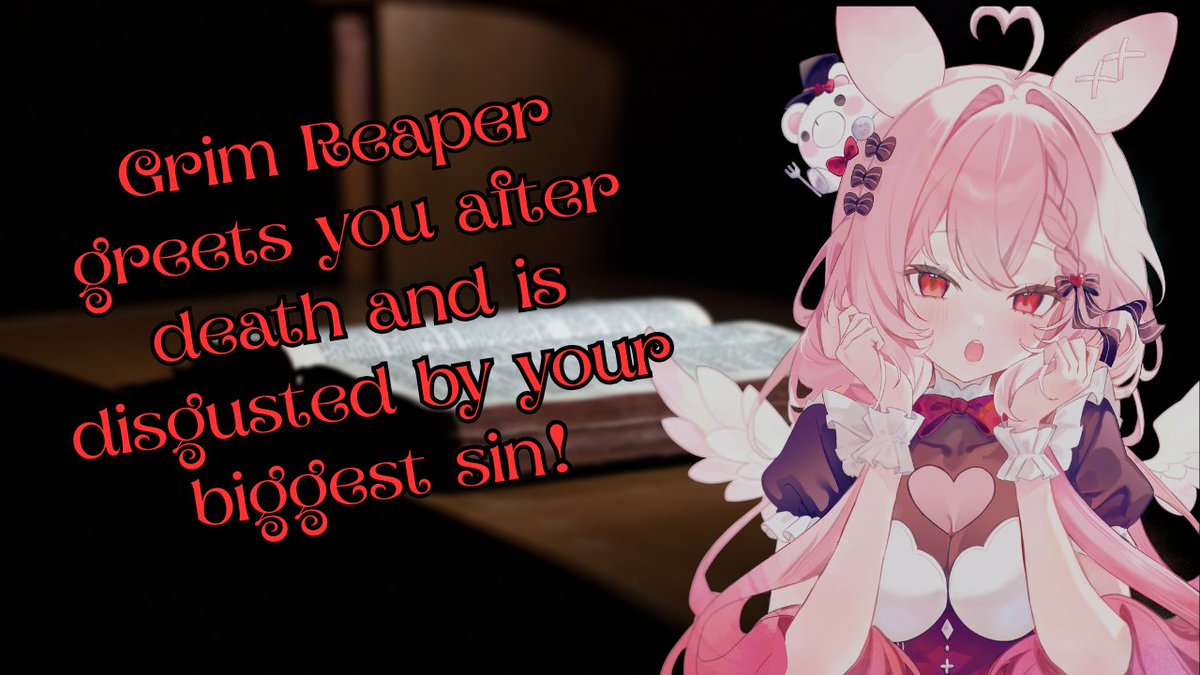 auvinii's tweet photo. Grim Reaper greets you after death【Audio Roleplay】 
Audio edit by @CelineWhitetail 
https://t.co/RnFjIFZuoc via @YouTube https://t.co/fiha0sWRT8