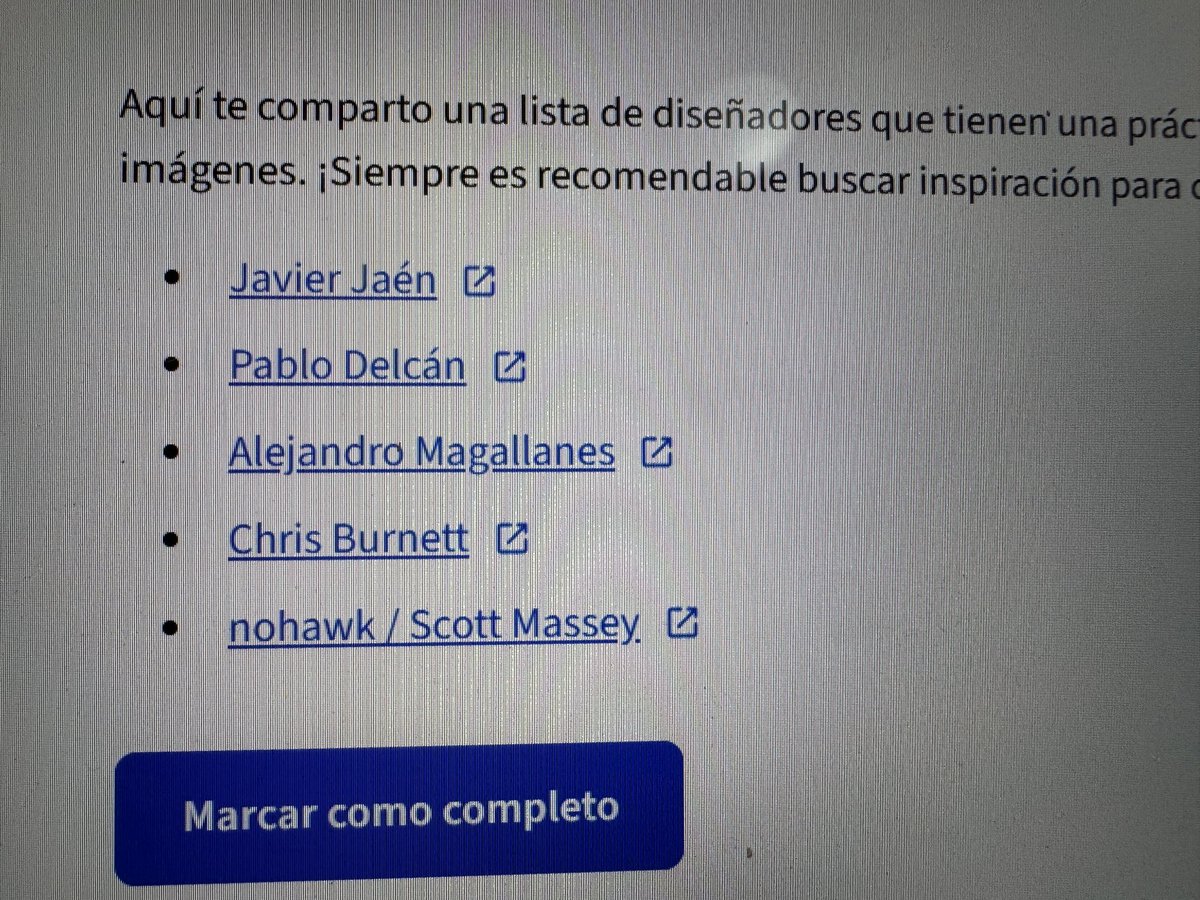 Ja_ramillo's tweet photo. Me metí a un curso de Fundamentos de Diseño y recomendaron el trabajo de @Magallanes71. ¡Ya es un buen curso! https://t.co/mi7aG38gtu