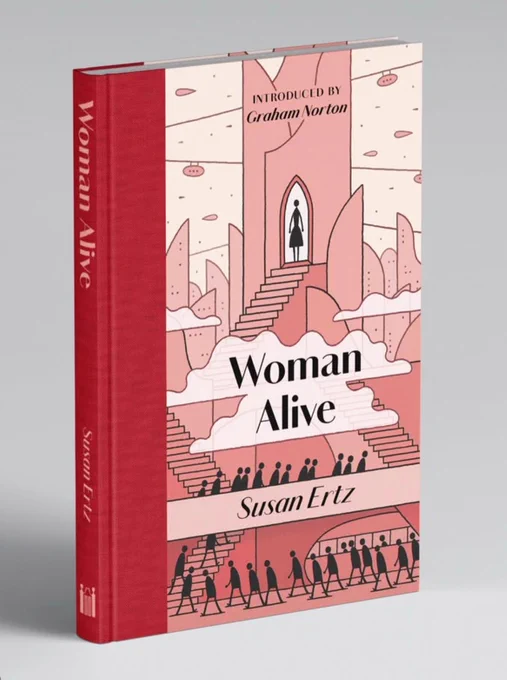 I drew the cover for a new edition of lost sci-fi classic 'Woman Alive' by Susan Ertz. Out now from
@manderleypress 
1. The book / 2. A close up of the artwork / 3. Some notebook doodles https://t.co/emdtQXcPbj 