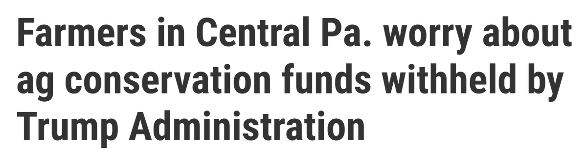 PADemParty's tweet photo. Reminder: the Trump administration is harming Pennsylvania farmers. https://t.co/MMAortFfE3