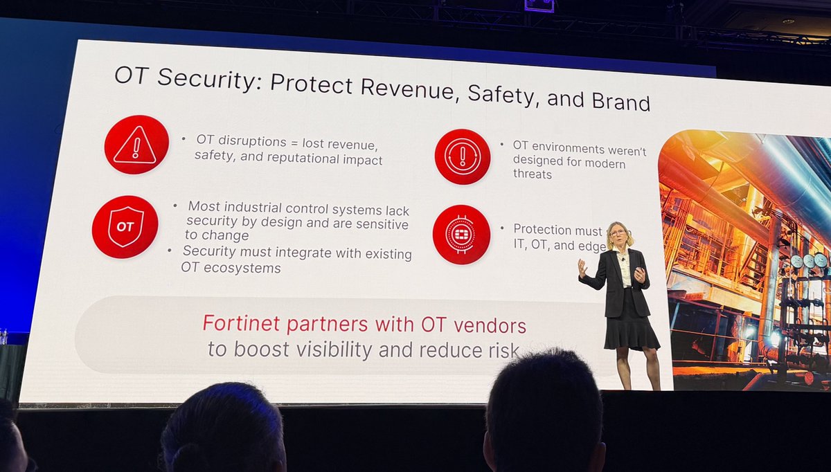 zkerravala's tweet image. The best at #OT security ⁦@Fortinet⁩