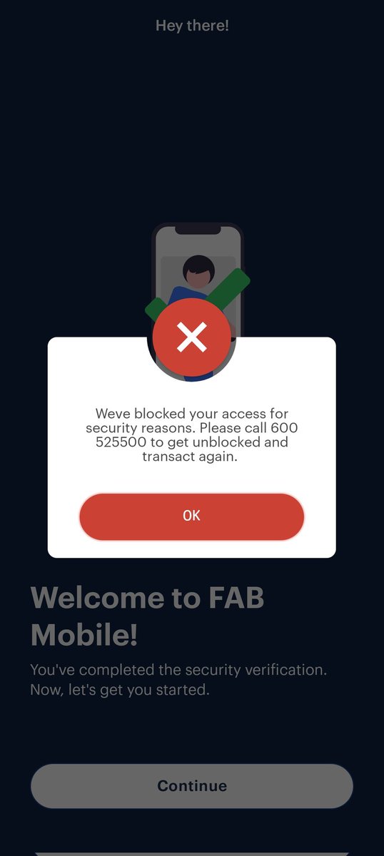 Dear <a href="/FABConnects/">FAB Connects</a> , I am facing the below error when registering my device to the mobile app, i have shared my contact details pls contact for the resoultion of this