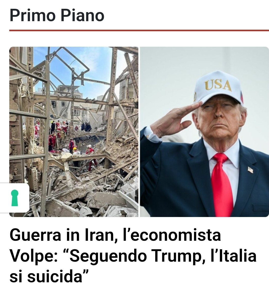 Ale_Fabb's tweet photo. La guerra in #Iran e la chiusura di #Hormuz colpiranno in modo fortissimo l'Italia, con aumenti del debito pubblico e dell'inflazione. Ne scrivo qui, a partire dell'intervista al prof. Alessandro Volpe di @Unipisa 

https://t.co/7rz4CbUy9v https://t.co/67mLXXVha1