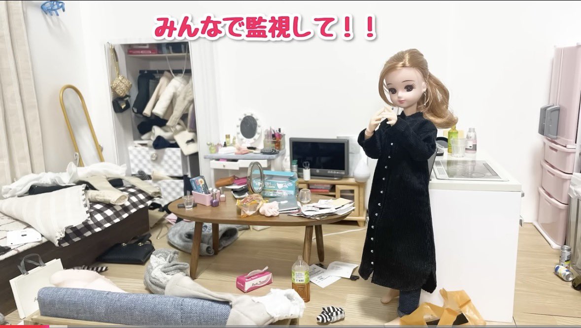 現実を生きるリカちゃんってクソ解像度高いよね