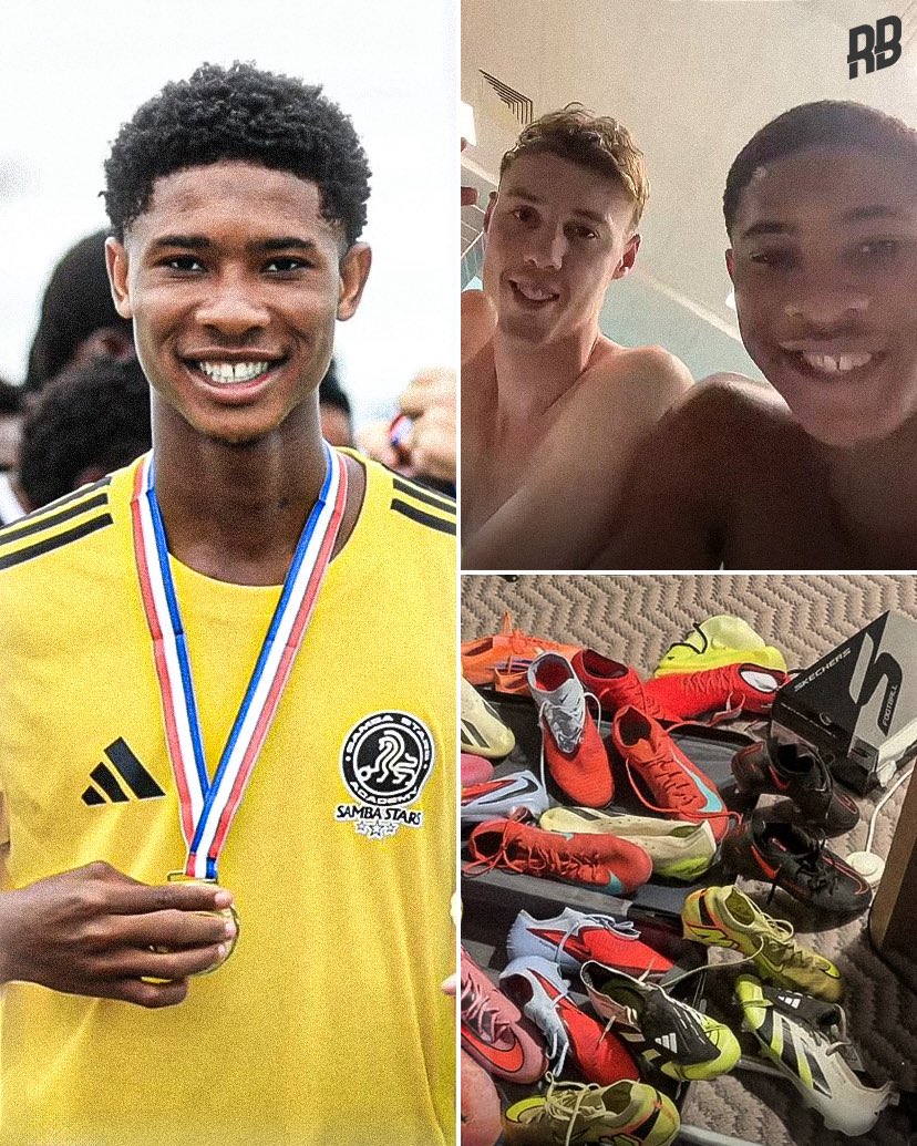 This is class… after matches on trial at Chelsea, 18 year-old Ghanaian baller Jalil Alhassan Moore asked teammates for unused boots so he could send them to friends back home in Ghana… 🇬🇭🤝🏽

Jalil impressed during his trial with Chelsea and featured for the club’s youth side at