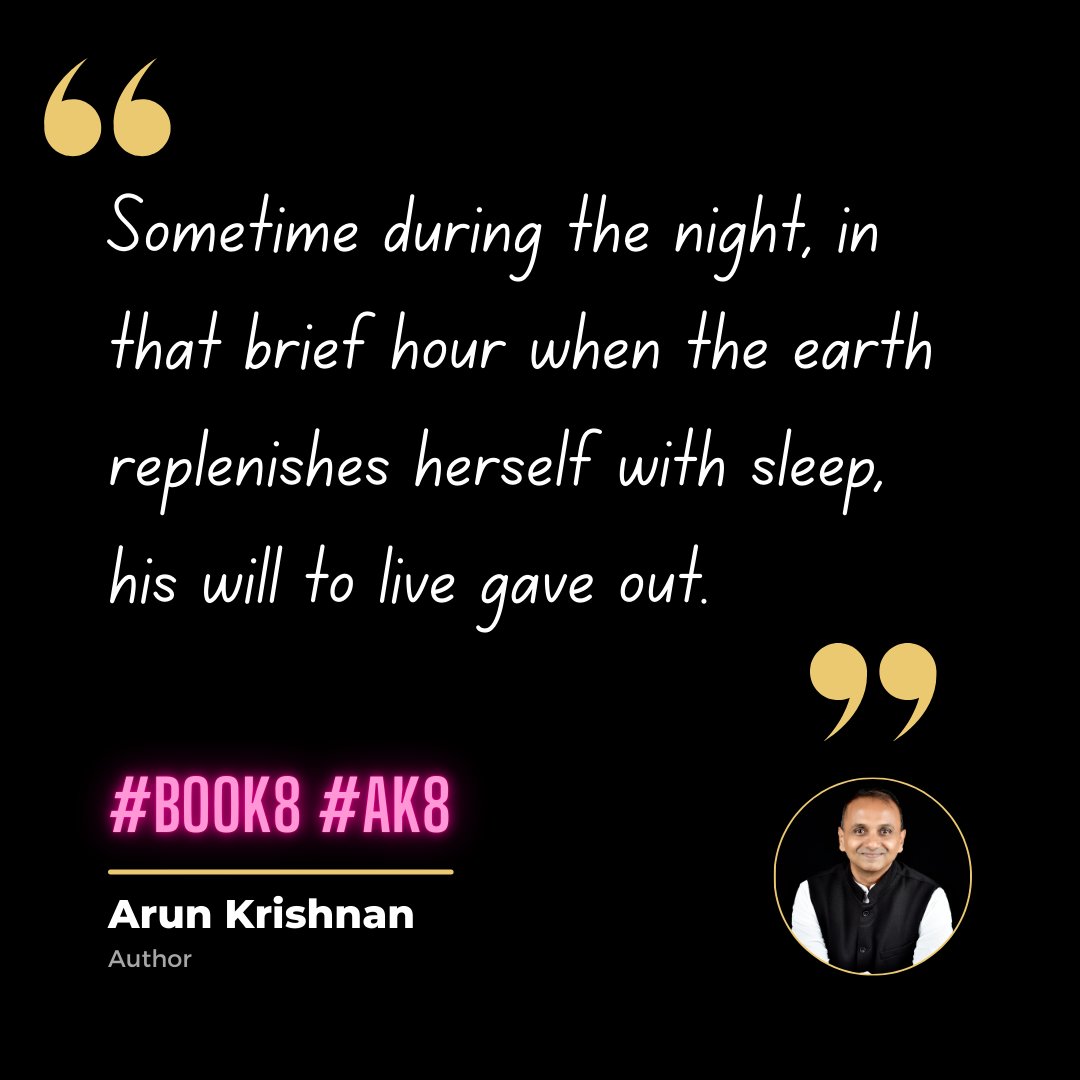 ArunKrishnan_'s tweet photo. Just finished writing 1900 words in < 1 hour. A 2600 word day today.
#AK8 #Book8 #Writing https://t.co/KKquE9MBDS