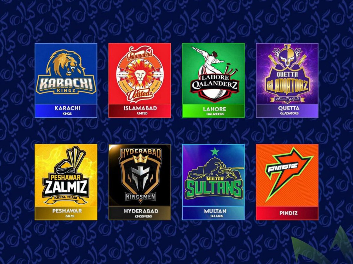 Ahmad_awan361's tweet photo. Best logo kis team ka  hai ? #PSL https://t.co/JUmAFlGGSt