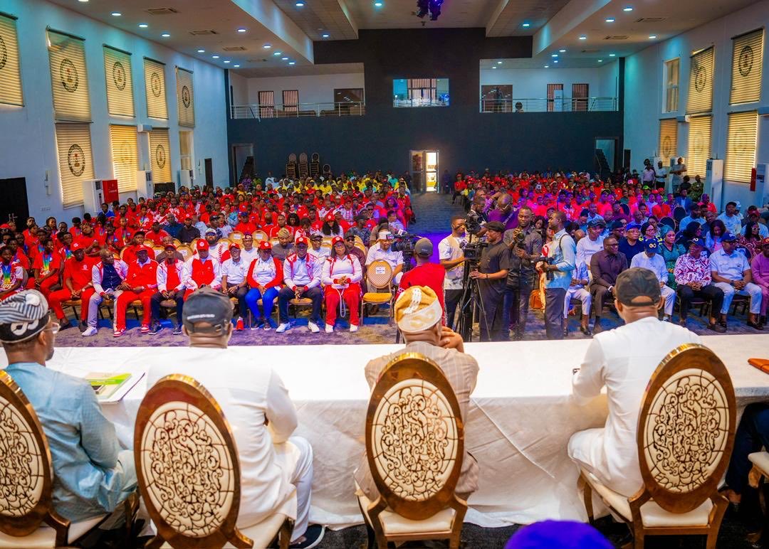 m_akpakomiza's tweet photo. I am incredibly proud of our amazing TEAM EDO athletes for emerging Overall Champions of the NDDC Games Edo 2026!
With 52 Gold, 34 Silver, and 25 Bronze medals, our young champions showed the strength, talent, and fighting spirit that Edo people are known for.

My administration will continue to discover, nurture, and invest in our young talents so they can shine even brighter on bigger stages.

Congratulations TEAM EDO. You have made our state proud! 

#TeamEdo
#SHINEagenda
#ANewEdoHasRisen
#PracticalGovernance
#NigerDeltaGames2026