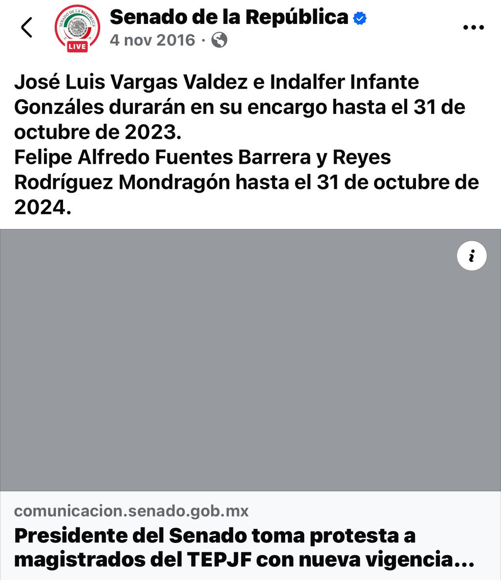 itrujillol's tweet photo. @moni_calles @jorgegogdl @TEPJF_informa @fdelamatap @DerechaDiarioMX @ForoConstMex @AristeguiOnline @gbatizg @MrCivico_ @fdelamatap debe #obedienciaciega a la #4ta #MafiaDelPoder por haberle extendido su nombramiento en el @TEPJF_informa https://t.co/9zWlxxx6rS