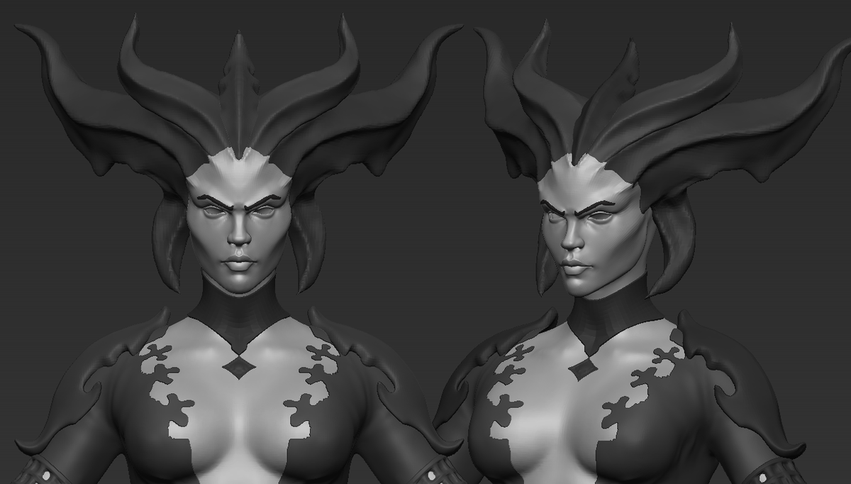 SaintArjun's tweet photo. Lillith Wip ✨
#ZBrush #3DArt #WIP #3DCG https://t.co/e9vkhZshCJ