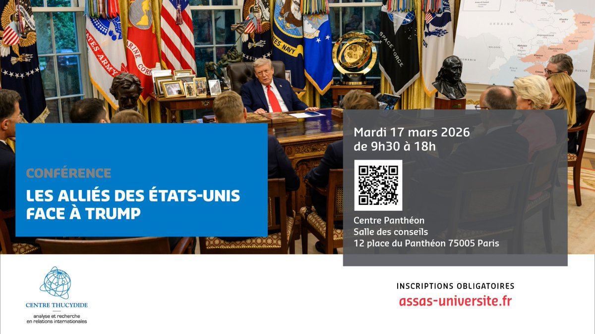 Centre Thucydide / AFRI tweet media