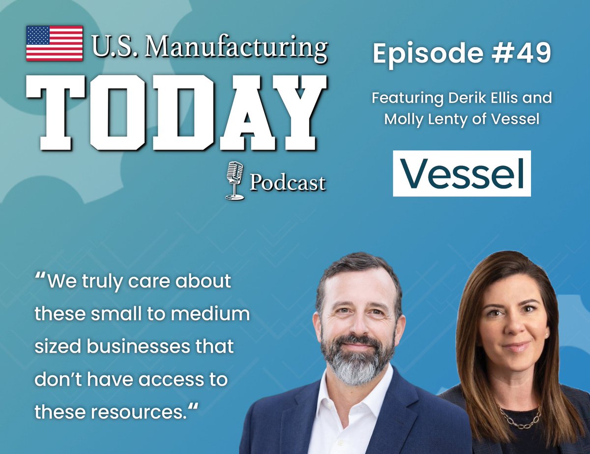 U.S. Manufacturing Today Podcast 🎙️ tweet media