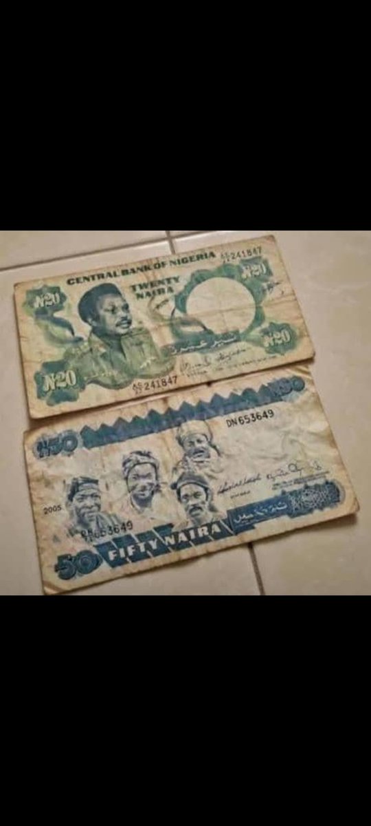 bliss_web3's tweet photo. I saw these old ₦20 and ₦50 notes today and it took me back.

There was a time this could buy snacks after school, pay for transport, or make you feel like the richest kid that day.

Today, many people won’t even bend to pick it up.

Funny how life works.
Value changes. https://t.co/zT2DzhytJ5