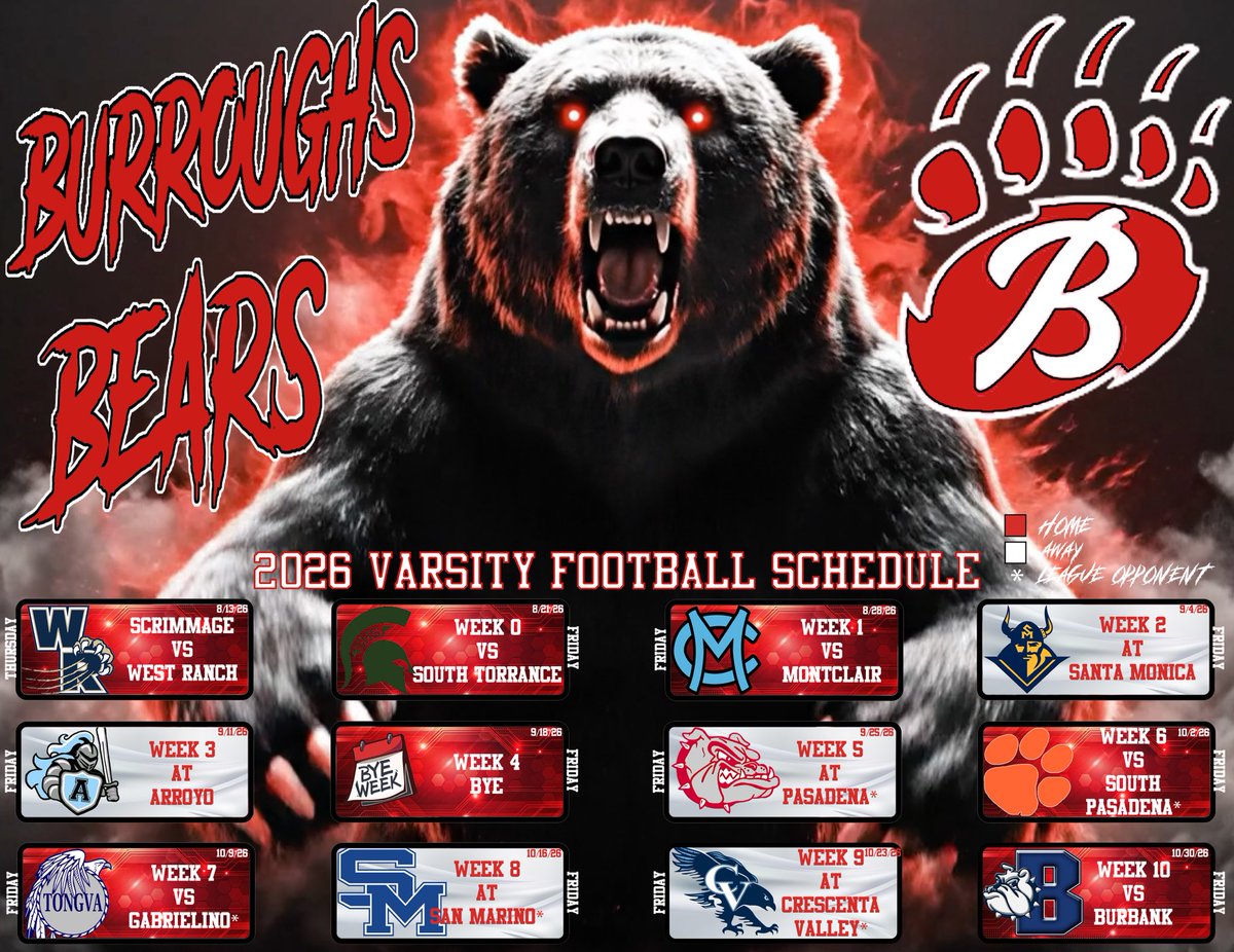 Burroughs Football tweet media