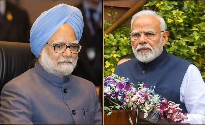 कमज़ोर PM.                मज़बूत PM

सोना - ₹26 K            सोना - ₹166 K
LPG - ₹400.           LPG - 1000
पेट्रोल - ₹70               पेट्रोल - ₹100
$1 - ₹65                   $1 - ₹92
GDP - 8%                GDP - 5%
नौकरियां - मनरेगा        IT सेल
AQI - 150.