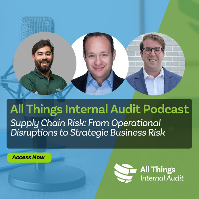 Managing today’s #SupplyChain risk requires an interconnected, enterprise-wide perspective. See where organizations underestimate exposure, how risks accumulate across the value chain, and why #InternalAudit is uniquely positioned to identify blind spots. bit.ly/3P9HkA3