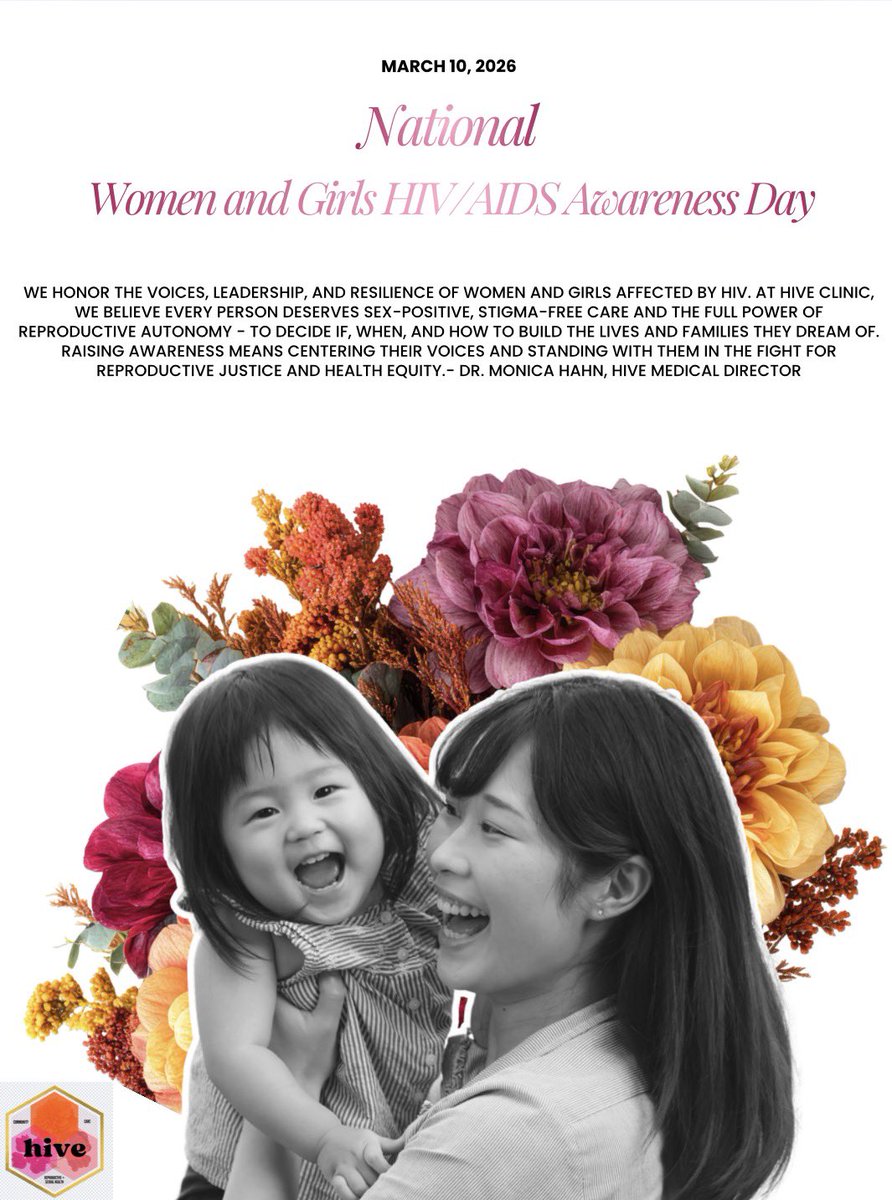 HIVE_Online's tweet photo. Today, we honor National Women and Girls HIV/AIDS Awareness Day ♥️ https://t.co/bJWywB1mKN