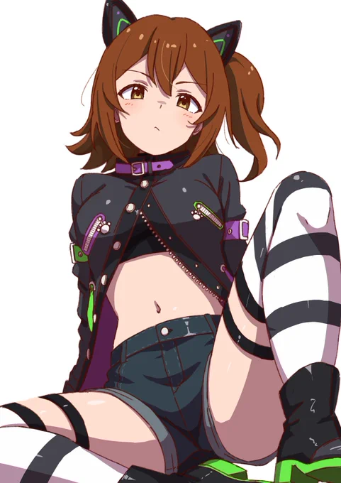 属性過多衣装 #春日未来