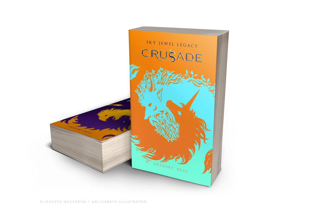 ElizabethNspace's tweet photo. 🪄 My design and illustrations for the book cover of the trilogy by Gregory Heal

🫶🫶🫶 @GregHeal2 

#fantasybook #writer #bookcover #bookdesing #commissionopen #dragon #unicorn #leshy #bookillustrator #bookdesing #magazine #magikal #ilikebook https://t.co/tQhF6u3emQ