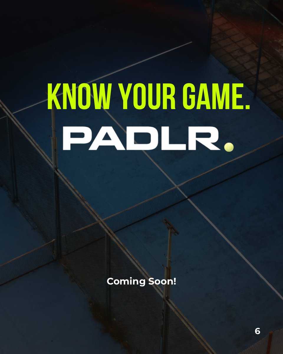 playPADLR's tweet photo. The difference is in the detail.

Every decision we made building PADLR came from one question:
what does a padel player actually need?

Not a tennis player. Not a casual booker.

A padel player. 🎾⚡

Coming soon. Waitlist in bio.

#padel #padelapp #padlr #padellovers https://t.co/dMCL0gyP9O