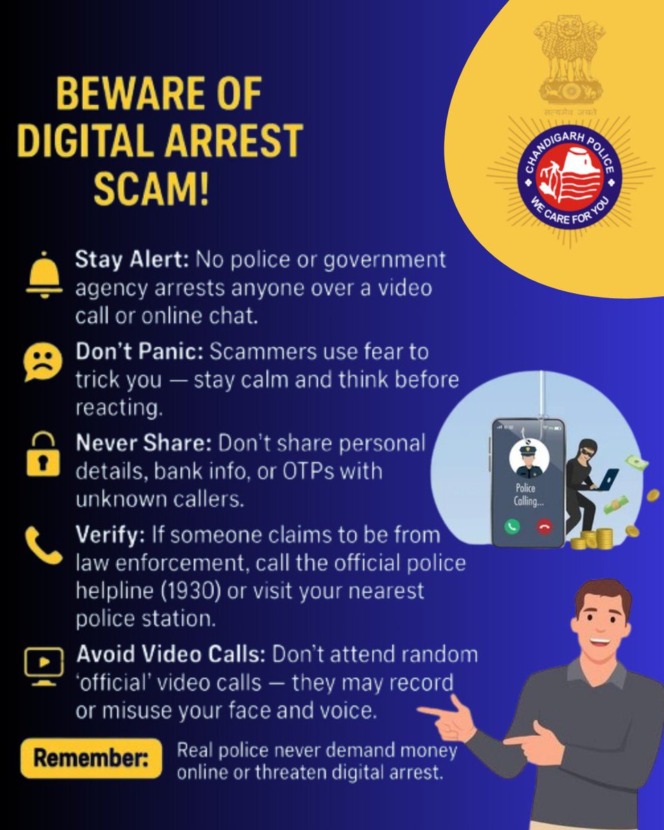 Cyber Swachhta Mission Chandigarh Police tweet media