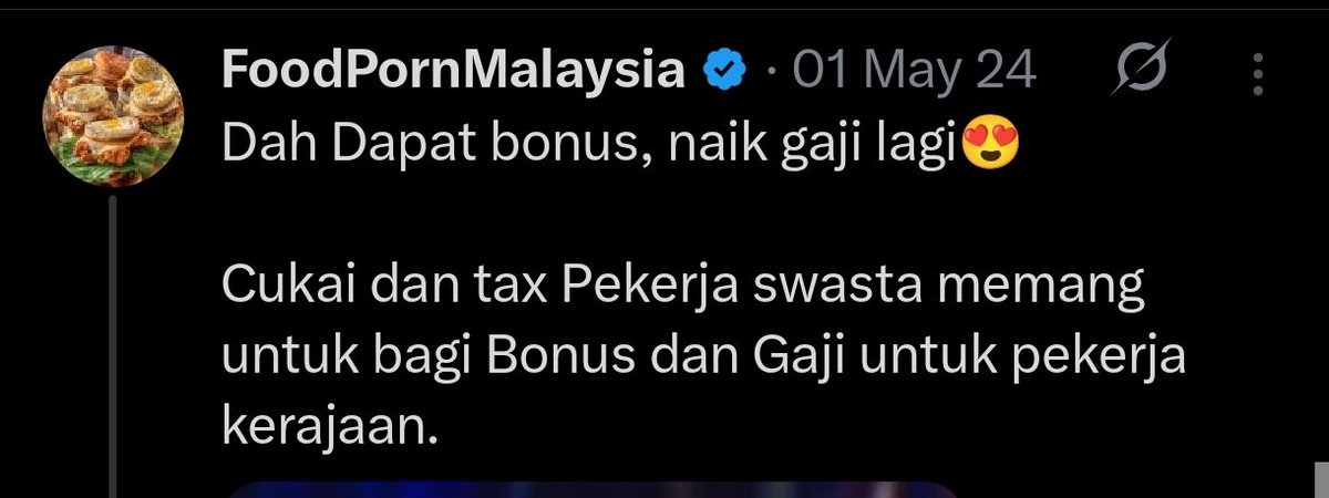 mr_pharmer's tweet photo. @MalaysianFoods Tukar je la nama account 'Kami dengki Penjawat Awam' https://t.co/drqPLml1kN