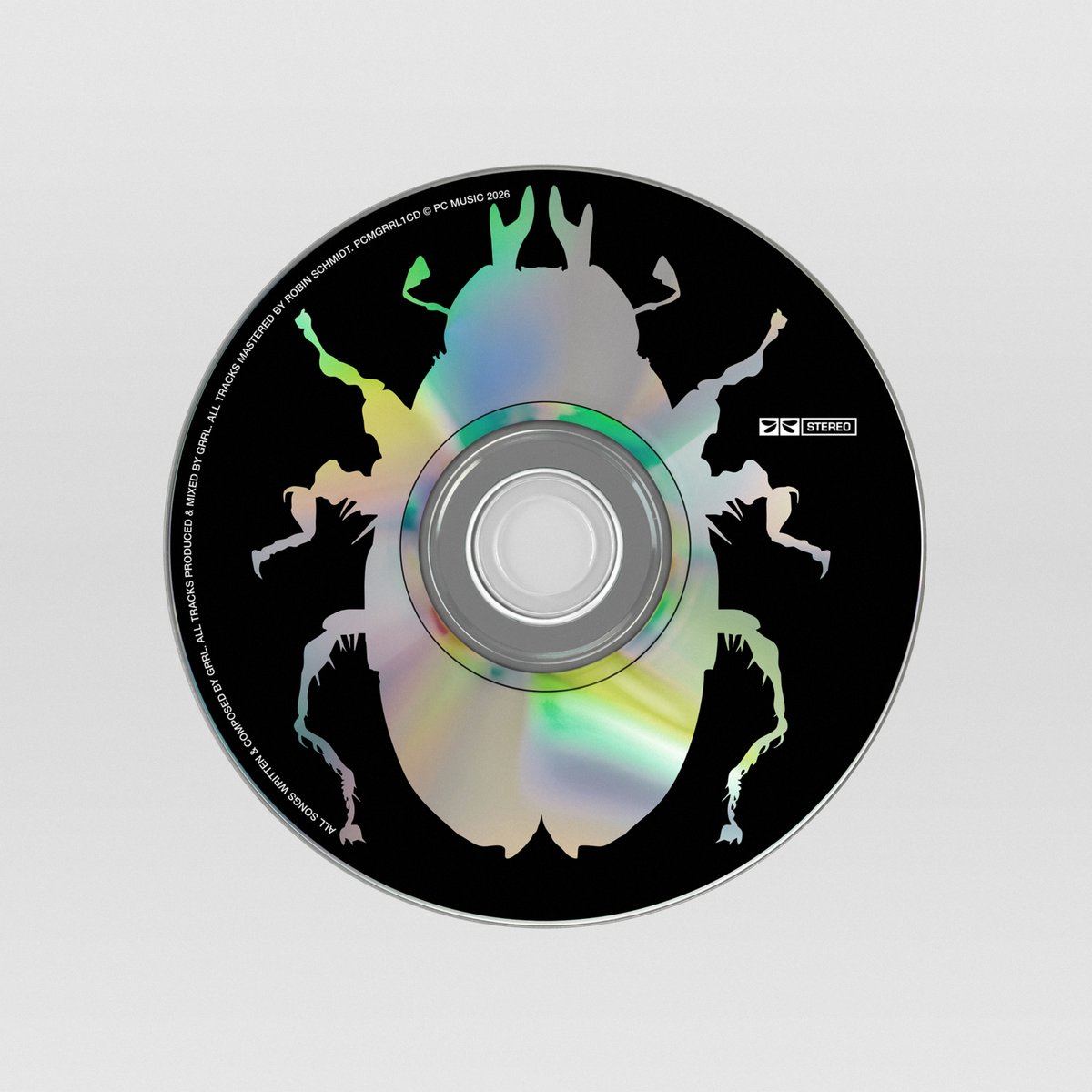 GRRLmusic's tweet photo. Beetle is out 3/13 on @pcmus

https://t.co/6m43n8CynW 

Artwork by @JonathanZawada 

Design by NA service https://t.co/9EA7WRb7LJ