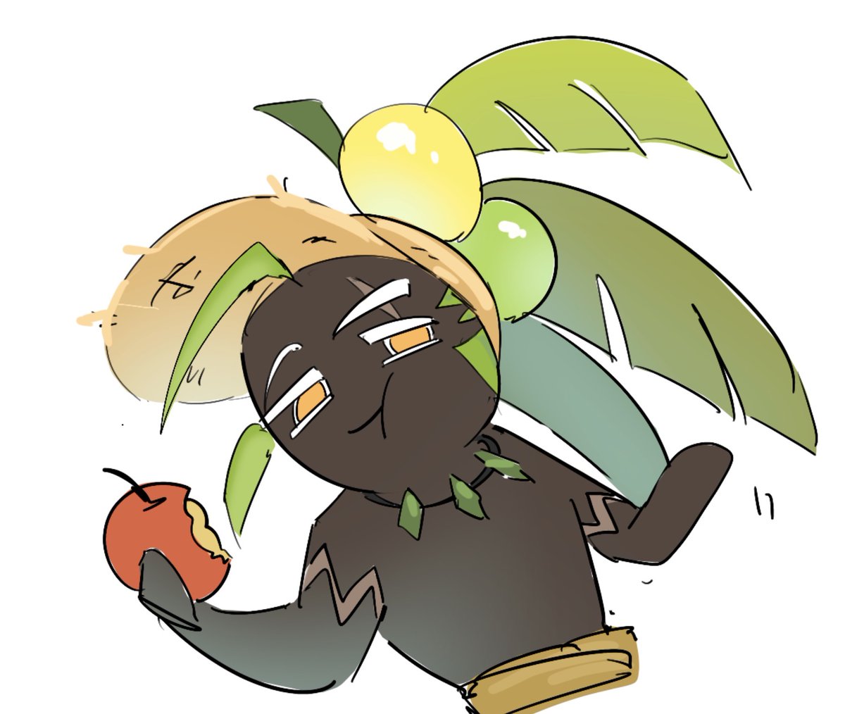 栄光の航路の農民の島のクッキーを描くなど…📝可愛い😍