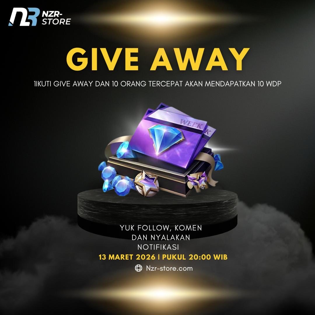 NZR STORE | TOP UP GAMES & JOKI MOBILE LEGEND tweet media