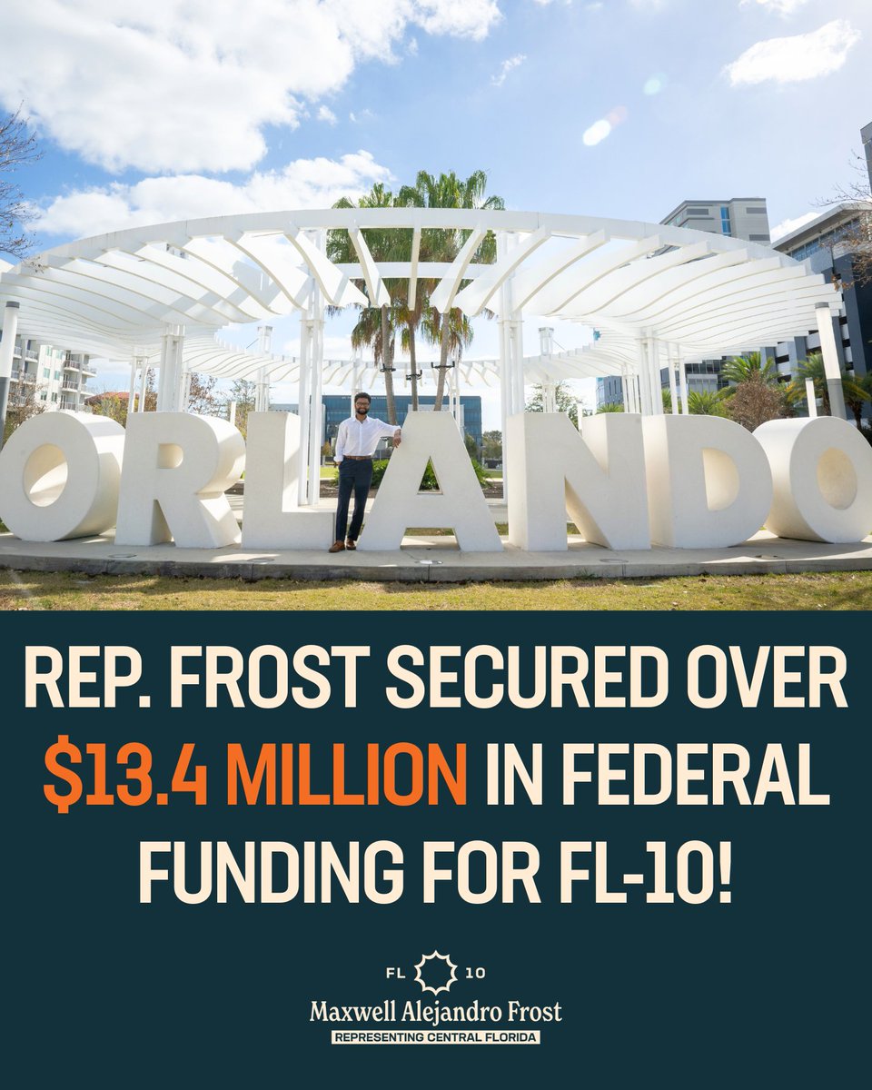 Congressman Maxwell Alejandro Frost tweet media