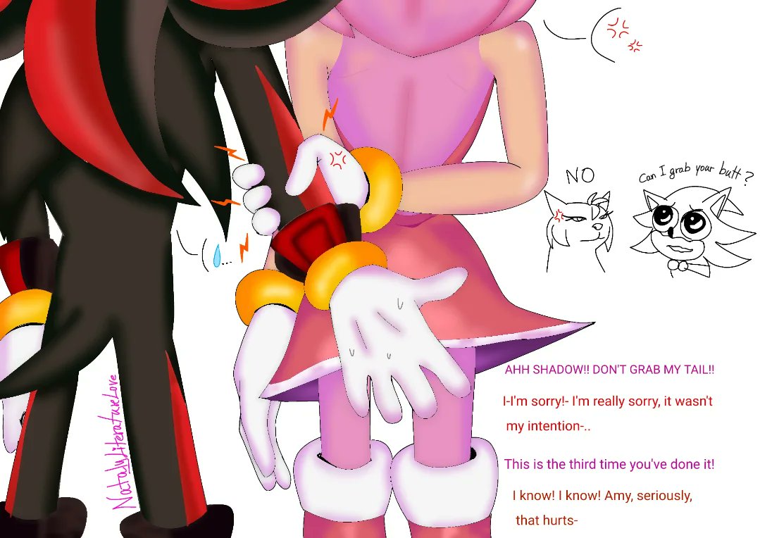 Shadow and Amy in their second week of dating💕

#shadamy