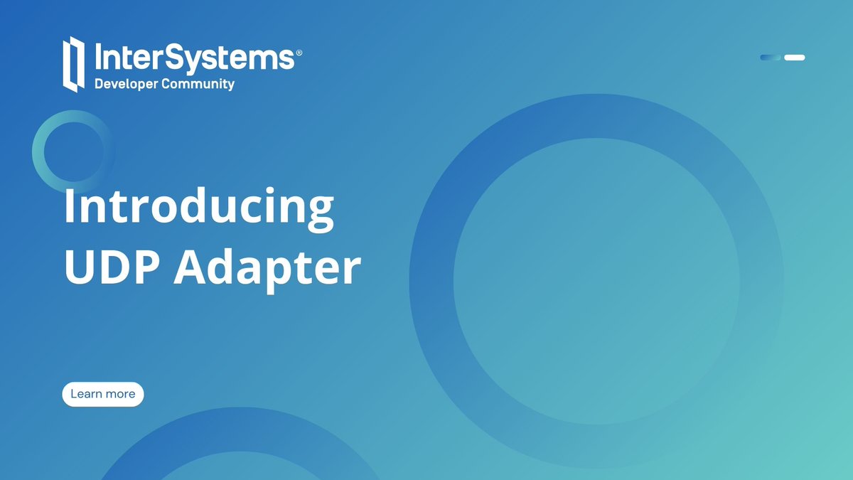 InterSystems Developers tweet media