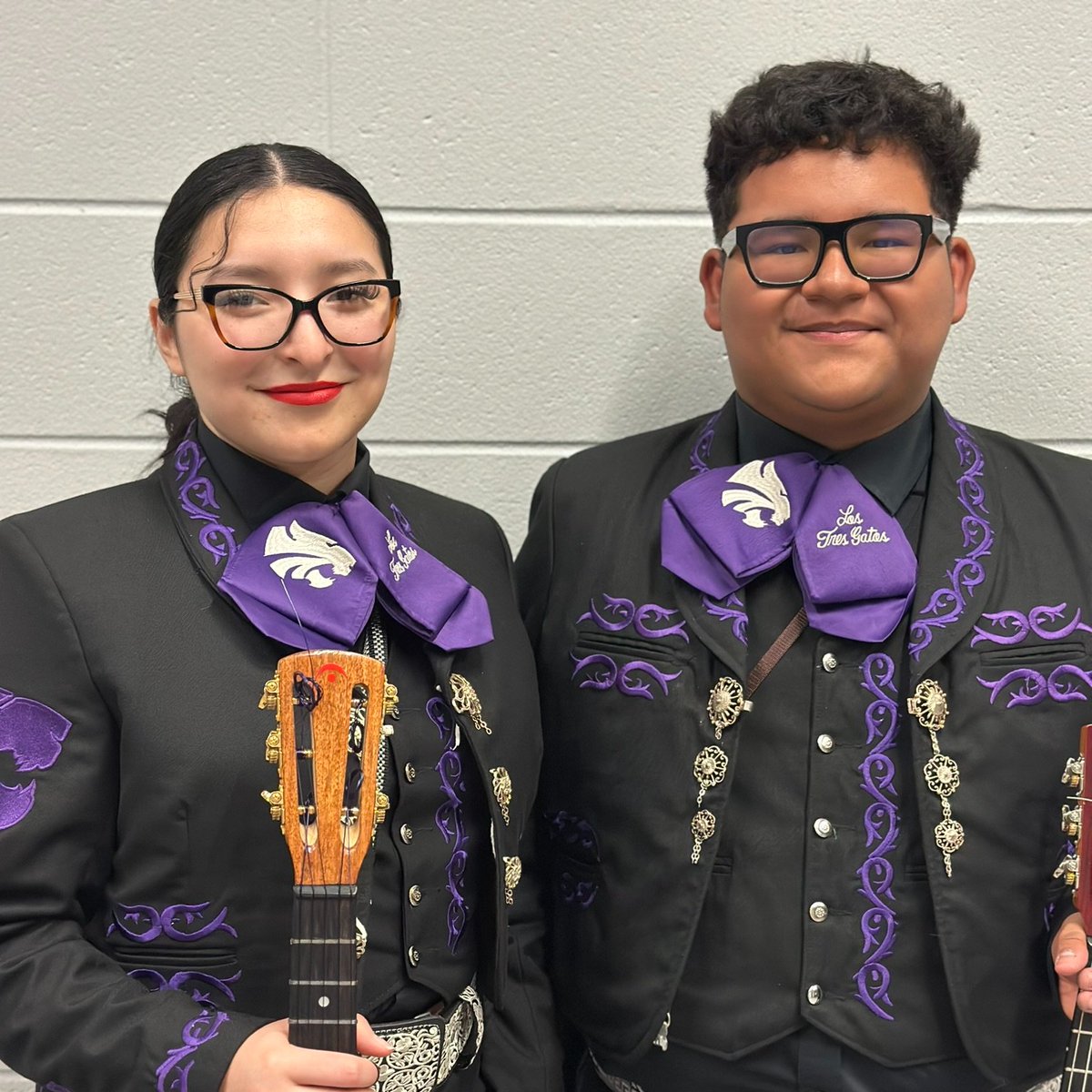Proud of Jesus L &amp; Gabriella C for being part of the Houston Area/Region Mariachi! Amazing concert by everyone. 

Thank you to our clinicians Jose Longoria and Noe Sanchez, coordinator Miguel Aguirre, and our hosts at Klein Collins High School — Carlos Lara and Erin Lara.