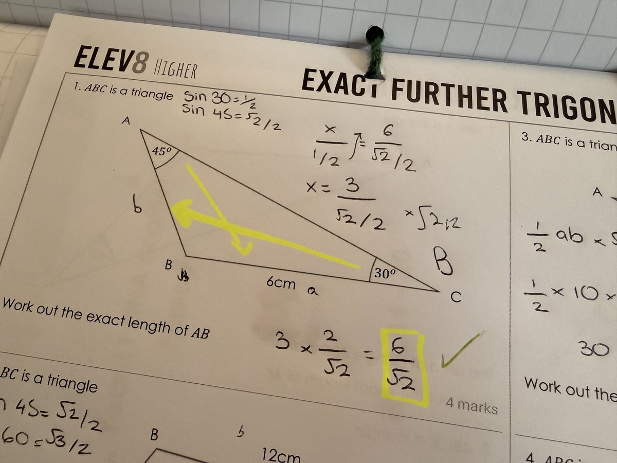 The GCSE Maths Tutor tweet media